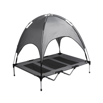 PaWz Pet Trampoline Bed Dog Cat Elevated Hammock With Canopy Raised Heavy XL PaWz
